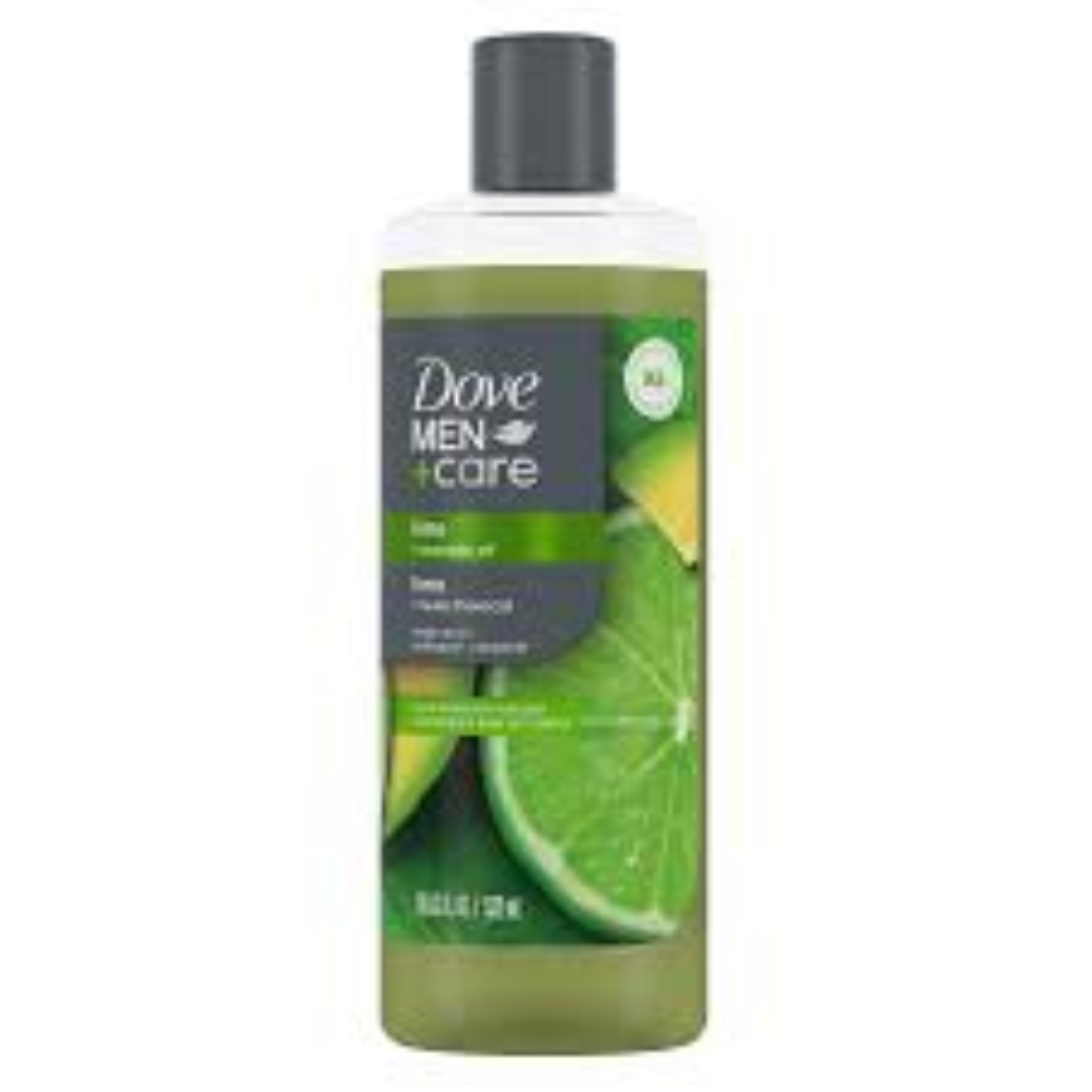DOVE MEN+CARE B/WASH REINVIGOR LIME+AVOC OIL 532ML